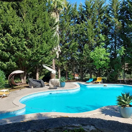 Gasthof Casa Rustica Com Piscina E Jardim